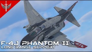 Long Range Support  F4J Phantom II Winged Lions [upl. by Novart1]