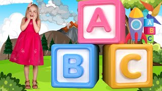 ABC song E Alphabet E Phonic Song E is for Elephant Egg Eagle Earth usa kids toddlers [upl. by Shayla]