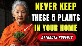 5 PLANTS you should REMOVE from YOUR HOME THEY ATTRACT POVERTY AND RUIN  Buddhist Teachings Wiser [upl. by Whitten569]