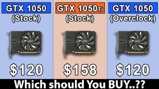 GTX 1050 Ti vs GTX 1050 vs GTX 1050 OC  Core i38100  Which Should You Buy [upl. by Novyat]