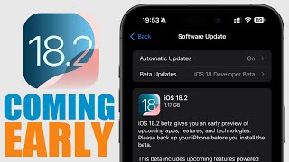 iOS 182 Releasing EARLY  Release Date Confirmed [upl. by Aihpos100]