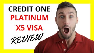 🔥 Credit One Platinum x5 Review Pros and Cons of this Rewards Credit Card [upl. by Searby]