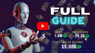 YouTube Automation  AI Video Creation  Faceless Channel  Passive Income [upl. by Grantland]