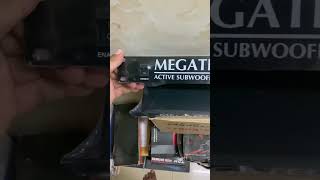 Megatech Crossover AC22B amp SW82A audiospeaker automobile carspeaker speaker audio [upl. by Michaella]