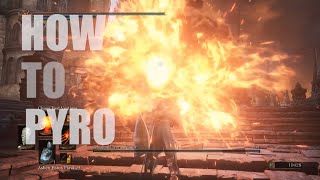 Dark Souls 3 actual Guide Pyromancer PvE [upl. by Togram]