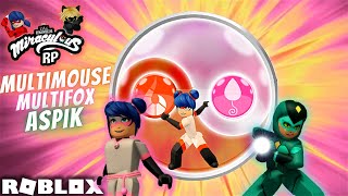 Miraculous Multimouse Multifox Aspik Transformation amp Gamer 20 Scene RP Update [upl. by Yeltneb]