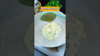 Quick and Easy Veggie Crepe A Simple and Tasty Meal in Minutes [upl. by Spark]