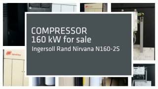 Used compressor Ingersoll Rand Nirvana N1602S [upl. by Atik]