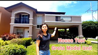 House Tour Greta Model Unit Camella Homes Subdivision  Tagbilaran City Bohol [upl. by Ahsienahs]