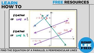 Trickier Parallel amp Perpendicular Lines Problem [upl. by Ez]