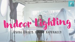 Indoor Lighting Tutorial How to Vlog on a Budget [upl. by Lust379]