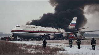 JUST NOW Swedish Gripen shot down Russias presidential ‘Doomsday plane’ taking off near Moscow [upl. by Nalced]