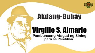 Akdang Buhay  Virgilio S Almario [upl. by Willman]