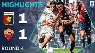 GenoaRoma 1  1  Highlights amp Goals  Serie A 202425 [upl. by Acinonrev60]