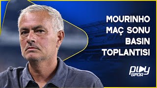 Jose Mourinho Alanyaspor Maçı Ardından Basın Toplantısında Konuşuyor [upl. by Gilba]