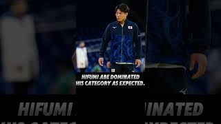 HIFUMI ABE at Paris 2024 Olympics [upl. by Assiar]