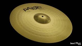 Paiste 101 Brass Ride 20quot  Import Music Brasil [upl. by Deidre778]