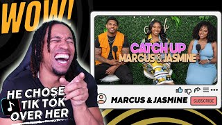 Marcus and Jasmine Catch Up  Pop The Balloon Match TPindell Reacts [upl. by Isidore]