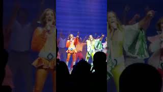 MAMMA MIA MUSICAL DANCING QUEEN BY ABBA LONDON ENGLAND [upl. by Ennayllek]