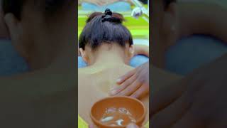 Refreshing Indian Back Massage ASMR  shorts amp Relaxing [upl. by Martainn]