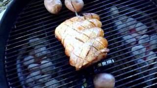 Weber roast pork easy to do [upl. by Anehsak]