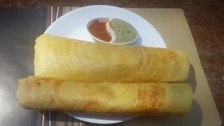 MOONG DAL DOSA II QUICK  EASY  NO FERMENTATION  मुंग दाल डोसा [upl. by Esinaej]