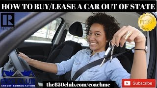 How To PurchaseLeaseBut A Car In A Different State  MyFICOBudgetUsedBankruptcyPersonal Loan [upl. by Aicilec]