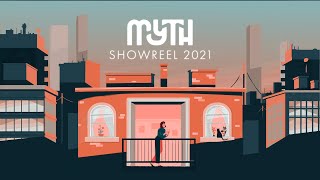 Animation Studio London  Myth  Animation and Motion Design Showreel 2021 [upl. by Eihcra]