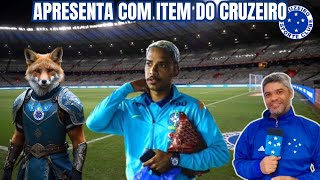 🦊 MATHEUS PEREIRA SE APRESENTA À SELEÇÃO BRASILEIRA COM ITEM DO CRUZEIRO EM BRASÍLIA [upl. by Yalhsa]