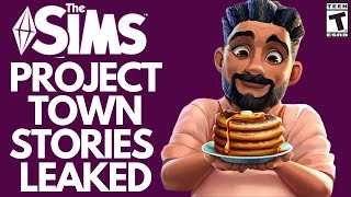 Sims Project Town Stories LEAKED EXCITING [upl. by Radman983]