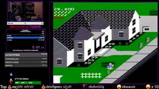 NES Paperboy Perfect Delivery 1033949 Previous WR  Twitch Stream [upl. by Naeloj]