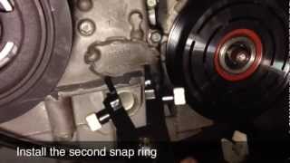 AC Compressor Clutch Repair  Replacement  Nissan Altima  DIY  Part 2 [upl. by Eneiluj]