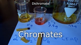 Making Chromates the EASY Way And Experiments And Making Catalyst [upl. by Nylekcaj]