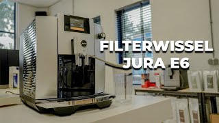 Filterwissel JURA E6 EC Nederlands [upl. by Lednem943]