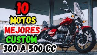 10 MEJORES MOTOS CUSTOMCRUISERCHOPPER DE MEDIA CILINDRADA [upl. by Rockwood]