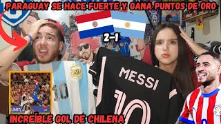 Paraguay vs Argentina 21  Reacción de Hinchas  Eliminatorias 2024 [upl. by Eidnyl212]