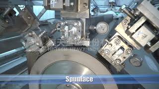 HTHI Spunlace Machine in Spunlace Nonwoven Production Line [upl. by Neemsaj]