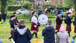 St Boswells Village Fair 2024 Beat The Retreat [upl. by Aitnwahs]