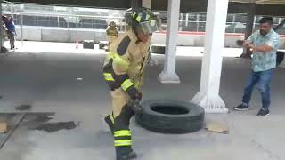 Entrenamiento de bomberos de la CDMX [upl. by Razec]