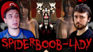 The SpiderBoobLady Gynophobia The Worst Horror Game Ever [upl. by Cawley938]