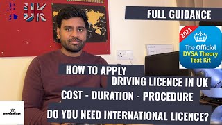 How to apply for driving licence in UK  Do you need an international driving licence Full Guidance [upl. by Inanak687]