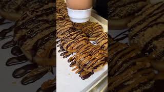 Biscoff Donuts 🍩 ytshorts trending shortvideo shorts trendingshorts viral youtubeshorts [upl. by Ahsienahs]