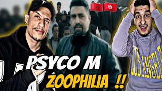 Psycho M  Zoophilia Reaction🇲🇦🇹🇳 Mala Clash Laya [upl. by Dallman]