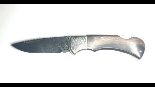 CJUL Herbertz Damascus Folder 440 ROSTFREI [upl. by Jessica]