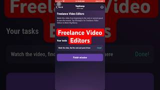 Freelance Video Editors  Tapswap code  tapswap code Freelance Video Editors crypto tapswap [upl. by Jehius174]