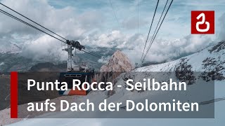 Marmolada  Mit der Seilbahn aufs Dach der Dolomiten [upl. by Auginahs]