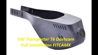 VW Transporter Dashcam Installation [upl. by Odlanyer330]