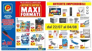 volantino Dpiù dal 22 luglio al 4 agosto offerte Imperdibili [upl. by Boeschen]