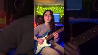 John Mayer Belief guitar solo cover  Federica Golisano [upl. by Deanne]