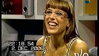 Valeria Schapira en TVO programa de Alejandro Fantino en América TV  2006 [upl. by Airdnoed]